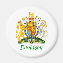 Davidson Shield of Great Britain Fridge Magnets