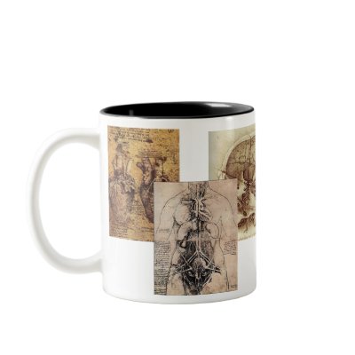 Davinvi's Study of Anatomy Coffee Mug by fire_n_ice612