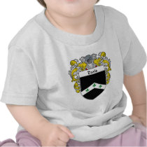 Davis Coat of Arms (Mantled) T-shirts
