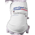 Dawgz 4 Ron Paul Dog T-shirt: I Smell Big Gov't