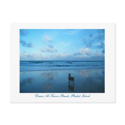 Dawn At Karon Beach, Phuket Island Post Cards by Heartworks