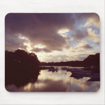 Dawn comes to Meetinghouse Pond Mouse Mats