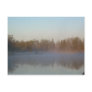 Dawn Fog over Mississippi river Post Cards