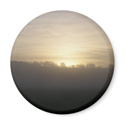 Dawn Light Fridge Magnet by Stronsy