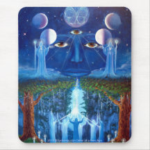 Dawn of a New Age by Fantasy Artist Lori Karels Mouse Pad