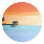 Dawn Of Peace_ElephantOfferingPrayers_AnjaliSanghi Sticker