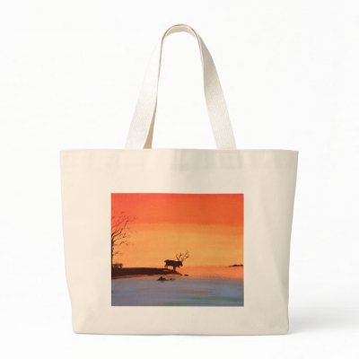 Dawn of Peace_Reindeer_Anjali Sanghi Bag by TogetherArts