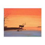 Dawn of Peace_Reindeer_Anjali Sanghi Post Card
