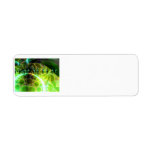 Dawn of Time – Lime & Gold Emerge Return Address Label