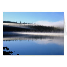 Dawn on Medicine Lake Cards