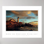 Dawn on Portland Headlight posters