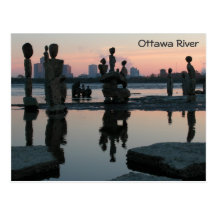 Dawn on the Ottawa River. Post Cards