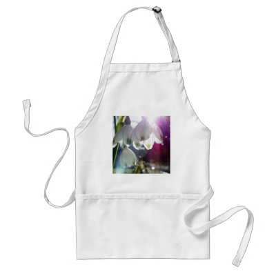 Dawn Snowdrops Aprons by NZPhotography