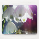 Dawn Snowdrops Mouse Pad