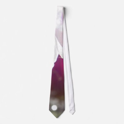 Dawn Snowdrops Necktie by NZPhotography