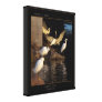 Dawn Snowy Egrets Wrapped Canvas