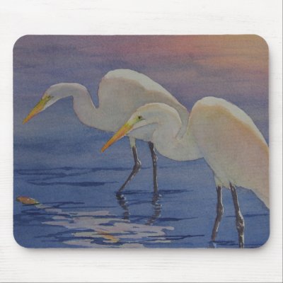 Dawn's Early Light Mouse Pads by ArtForLoonRescue