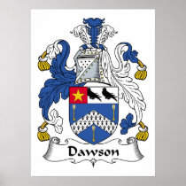 Dawson Family Crest Poster