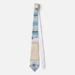 day at the beach-Happy Father's Day Tie