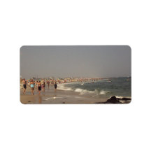 Day At The Beach Personalized Address Label