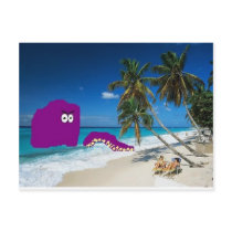 Day at the Beach Postcard
