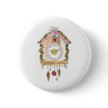 Day Fifty two - Cuckoo Clock Pinback Buttons