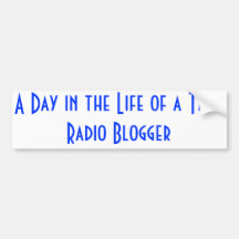 Day in the Life Bumper Sticker