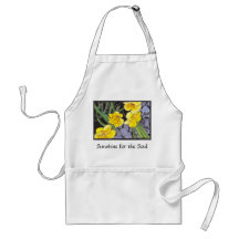 Day-Lilies Sunshine for the Soul Apron
