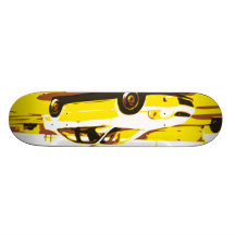 Day Night Car Series. Deck One Skate Board Deck