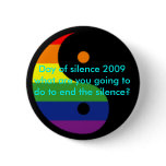 day of silence buttons