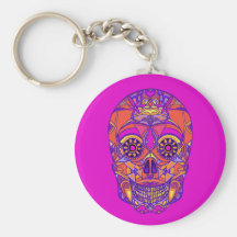 Day of the Dead 2 Keychain
