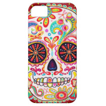 Day of the Dead Art iPhone 5 Barely There Case casemate cases
