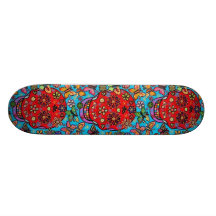 Day of the Dead - Blood & Butterflies Skate Board