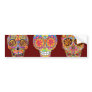 Day of the Dead Bumper Sticker.