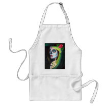 Day of the  Dead by Lori Karels Apron