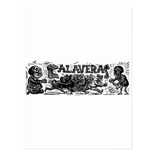 Day of the Dead. "Calaveras" c. 1951 Mexico. Post Cards