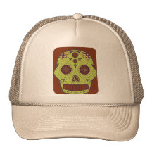 Day of the Dead Cap Hat