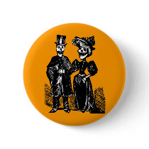 Day of the Dead Couple Buttons