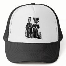 Day of the Dead Couple Mesh Hat