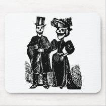 Day of the Dead Couple Mouse Pad