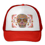 Day of the Dead Hat Sugar Skull Hat