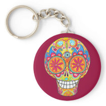 Day of the Dead keychain