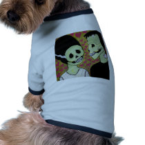 Day of the Dead Monster Love Pet Shirt