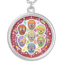 Day of the Dead Necklace