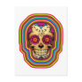 day of the dead postcard
