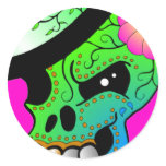 Day Of The Dead Skull Stickers