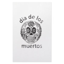 day of the dead stationery paper