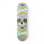 Day of The Dead Sugar Skull Comic Tattoo Design