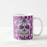 Day of the Dead Sugar Skull - Pink & Purple 1.0 Mug