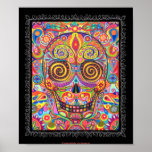 Day of the Dead Sugar Skull Print or Poster